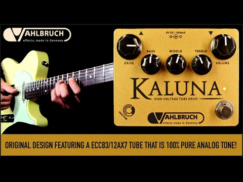 Vahlbruch Kaluna II Tube Overdrive | Delicious Audio