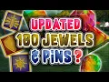 Wizard101 Test Realm LVL 180 JEWELS AND PINS