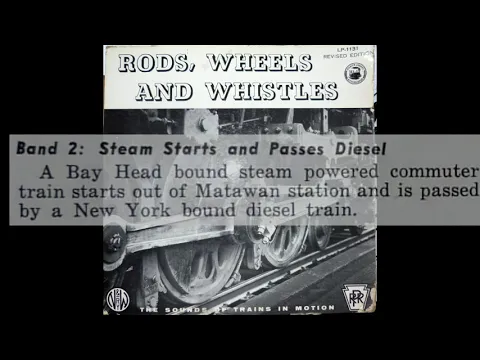 Download MP3 Rods, Wheels and Whistles - Pennsy and N&W Steam Railroad Sounds K-4s Y6B John Briggs 1958 reissued