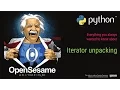 Python Tricks Unpacking tuples lists and other iterators