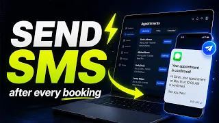 Make Your AI Booking Website Text Customers Automatically