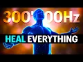 Download Lagu This Music HEALS EVERYTHING ➤ 300,000Hz Highest Healing Vibration Frequency You Need while you Sleep