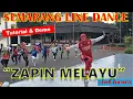 Download Lagu #TUTORIAL \u0026 #DEMO | #ZAPIN #MELAYU #LINE #DANCE | #semarang LINE DANCE | #linedance | #undipsemarang
