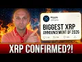 MASSIVE ANNOUNCEMENT FROM RIPPLE BIGGEST OF 2026
