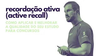 Recordação Ativa é a Chave para Superar os Concursos Públicos
