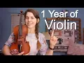Download Lagu Adult Beginner Violin - 1 year progress
