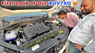 Final PDI Of Our New Car 🚘 इतनी जल्दी आ गई Showroom पर XUV7XO 😍