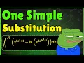 This Crazy Integral Has a Surprisingly Simple Solution JEE Mains Advanced 2027