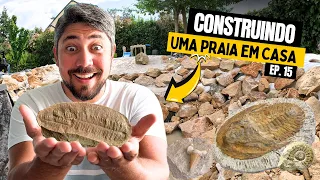 VEJA O QUE EU DESCOBRI NAS PEDRAS DO LAGO | Reforma do Lago - Ep. 15
