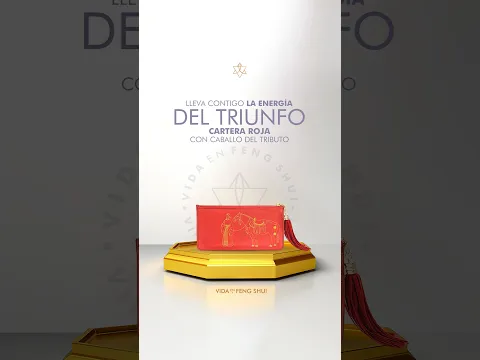 Lleva Contigo La Energía Del Triunfo: Cartera Roja Con Caballo Del Tributo 🐎❤️