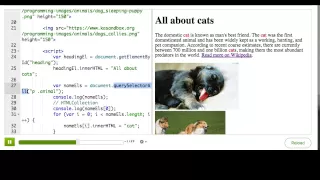 Finding elements by CSS selector Computer Programming Khan Academy
