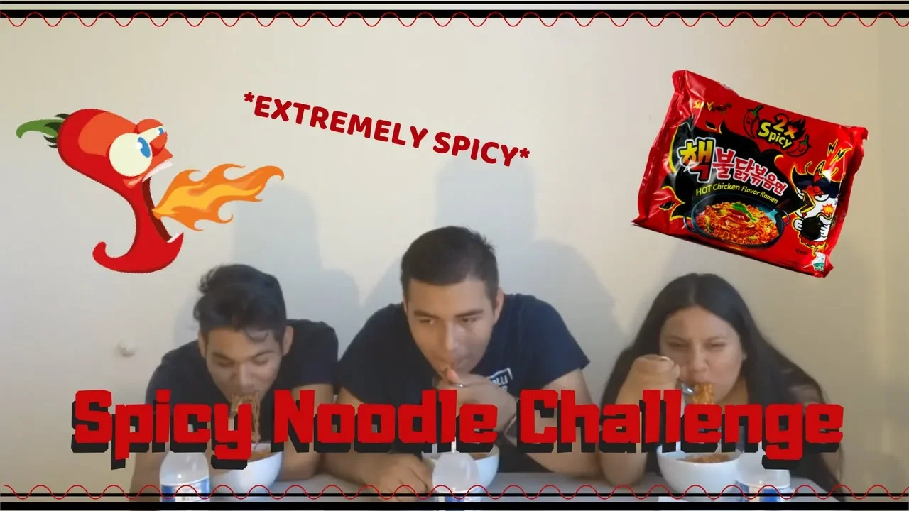 Spicy Noodle Challenge *EXTREMELY SPICY*