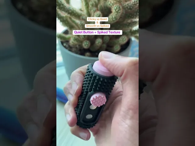2 in 1 Spiked Fidget Toy, Keyboard Clicker Keychain, Magnetic Slider, Pain Sensory Stim video thumbnail