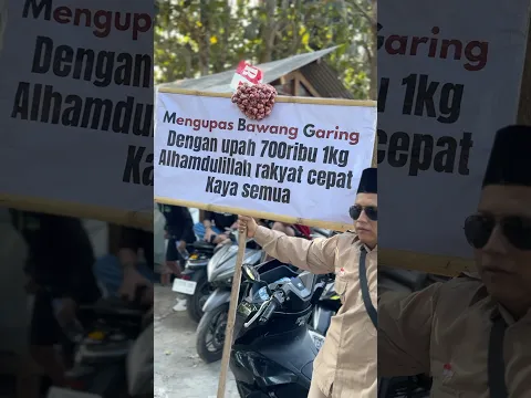 Alhamdulillah rakyat cepet kaya semua #short #shorts