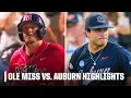 Ole Miss Rebels vs Auburn Tigers Full Game Highlights ESPN College Baseball