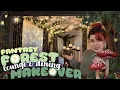 Room makeover Fantasy forest inspired living dining