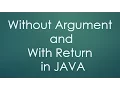 31 Without Argument With Return