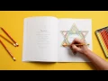 Hebrew Illuminations Coloring Book A Coloring Journey Through the Jewish Holy Days by Adam Rhine
