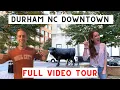 Downtown Durham North Carolina VLOG FULL TOUR of the Downtown Durham Districts