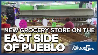 It was needed A new grocery store opens on the east side of Pueblo