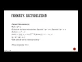 Fast Prime Factorization