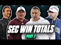 SEC Win Totals Part 2 Texas Texas A M Tennessee Ole Miss MORE 2026 College Football Futures