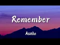 Download Lagu Asake - Remember (Lyrics)
