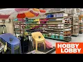 HOBBY LOBBY FALL DECOR FURNITURE CHAIRS TABLES KITCHENWARE SHOP WITH ME SHOPPING STORE WALK THROUGH
