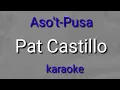 Aso't-Pusa (Pat Castillo) karaoke 🎤 