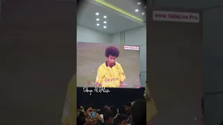 نشوف المبارة على صوت ملك الفن الفنان علـي عنبـة زاد الحماس في الصالـة هلا مدريد الف مبروك الفوز 