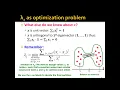 Week 10 Community Detection - Part 7 Eigenvalue of Laplacian as Approximation of Optimal Cut