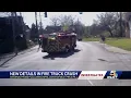 Internal investigation complete involving Cincinnati fire engine rollover crash