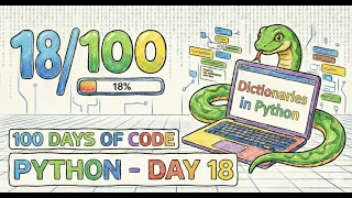 100 Days of Coding - Day 18 Dictionaries in Python Basics Operations