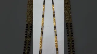 Mangalsutra Chain Weight Gm 17 250 Hallmark Gold 22 Carat New Jewellery Design Latest Collection 