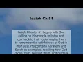 Isaiah Chapter 51 summary and read together