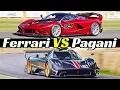 Download Lagu Ferrari FXXK EVO Vs Pagani Zonda Revolución - The ULTIMATE V12 N/A Engine Sound Battle! - FOS 2019