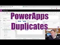 PowerApps Duplicates - Avoid highlight and even delete