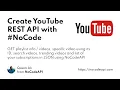 Create YouTube REST API with