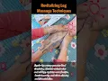 Revitalizing Leg Massage Techniques