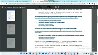 CS 1102-01 Unit 5 Programming Assignment Programming Assign Unit 5