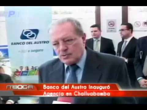 Banco del Austro inauguró agencia en Challuabamba