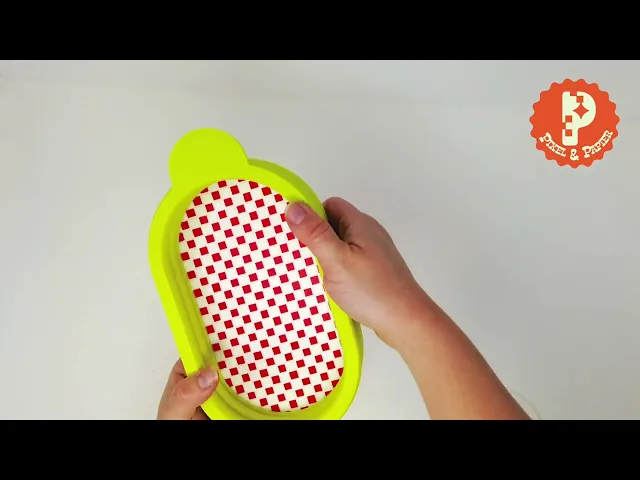 Retro Checkered Stackable Pool Tray - Functional Storage and Organizer video thumbnail