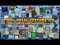 300 Decal IDs For Your Piggy Build Mode Maps NEW DECAL BLOCKS UPDATE - Roblox