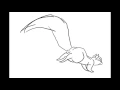Squirrel running GIF