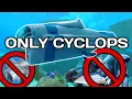 Can I Beat Subnautica with Just a Cyclops Part 1