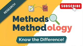 Methods vs Methodology Don t Confuse These in Research