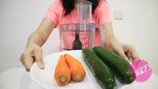 PHILIPS Food Processor HR7310 10 UnBoxing Installation Pakai