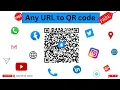 How to Create QR Code for Website link Free - in Hindi Create a QR Code of Any Type of URL