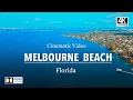 MELBOURNE FLORIDA - A Beautiful Aerial Footage
