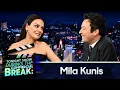 Mila Kunis and Jimmy Bond Over Their Love for Sardines: During Commercial Break | The Tonight Show